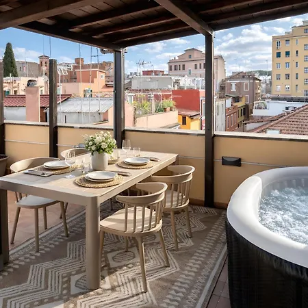 The Pigneto Rooftop - E Skyline View By Rhr Rom